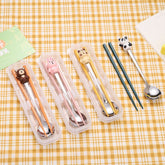 Stainless steel with chopstick